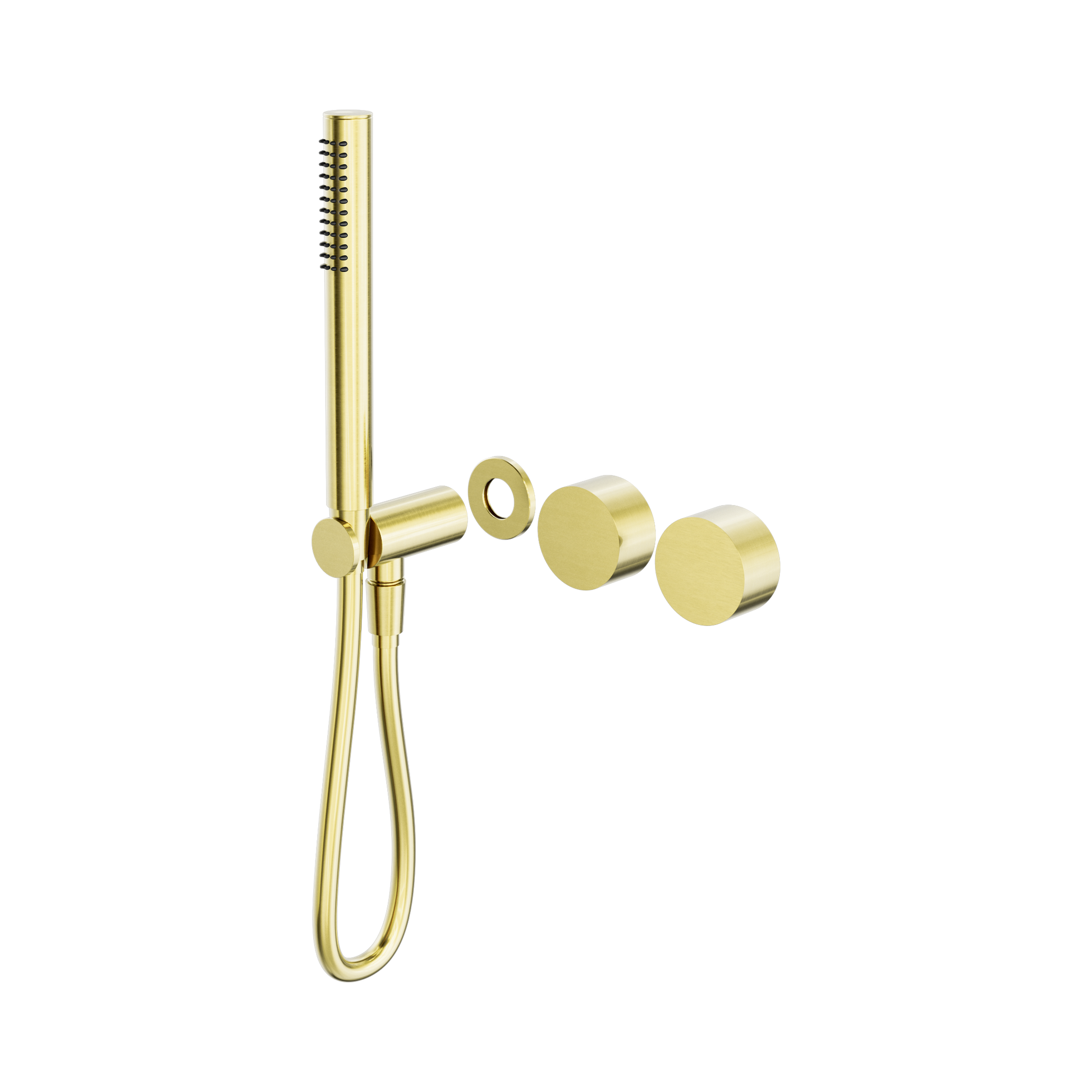 Nero Kara Progressive Shower System Separate Plate Trim Kits Only, Brushed Gold