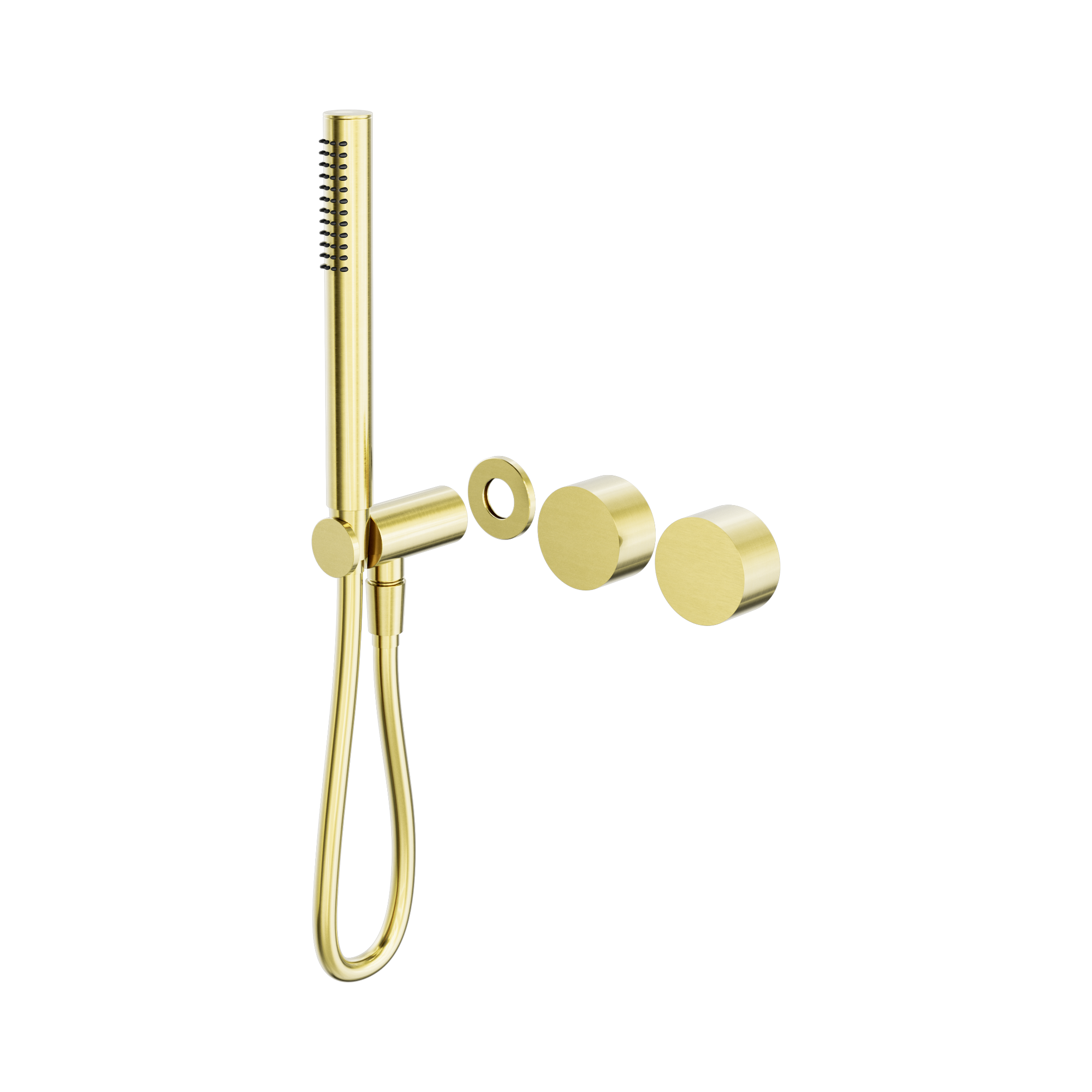 Nero Kara Progressive Shower System Separate Plate Trim Kits Only, Brushed Gold
