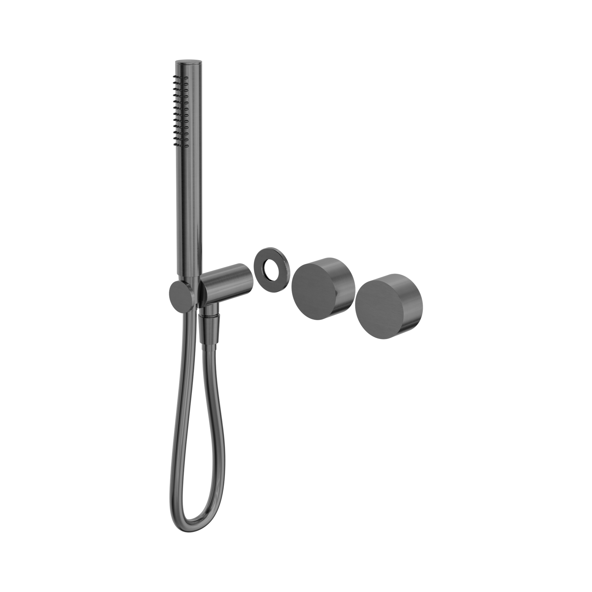 Nero Kara Progressive Shower System Separate Plate Trim Kits Only, Gun Metal