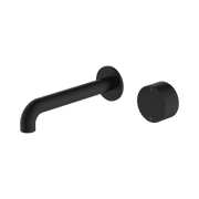 Nero Kara Progressive Wall Basin/Bath Set 230mm, Matte Black