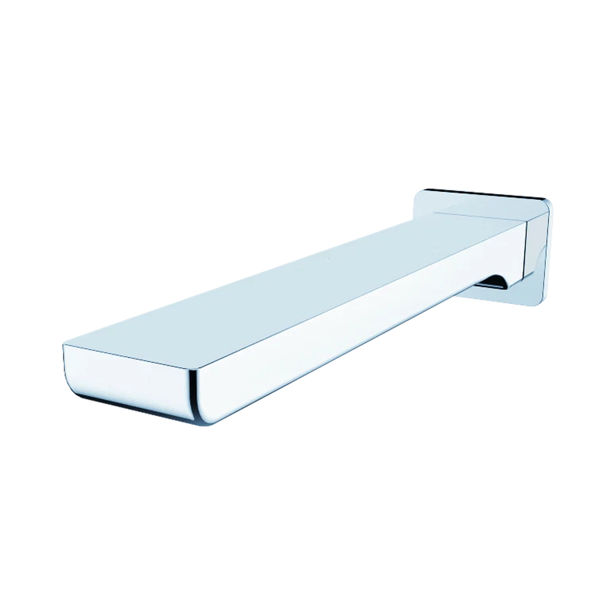 Nero Celia Fixed Bath Spout Only, Chrome