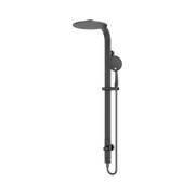 Nero Astra Rain Round Twin Shower Single Hose, Matte Black