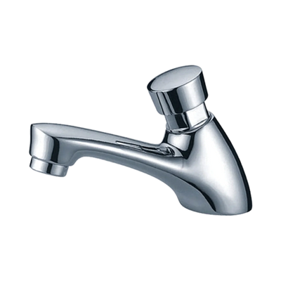 Nero Classic Push Tap, Chrome