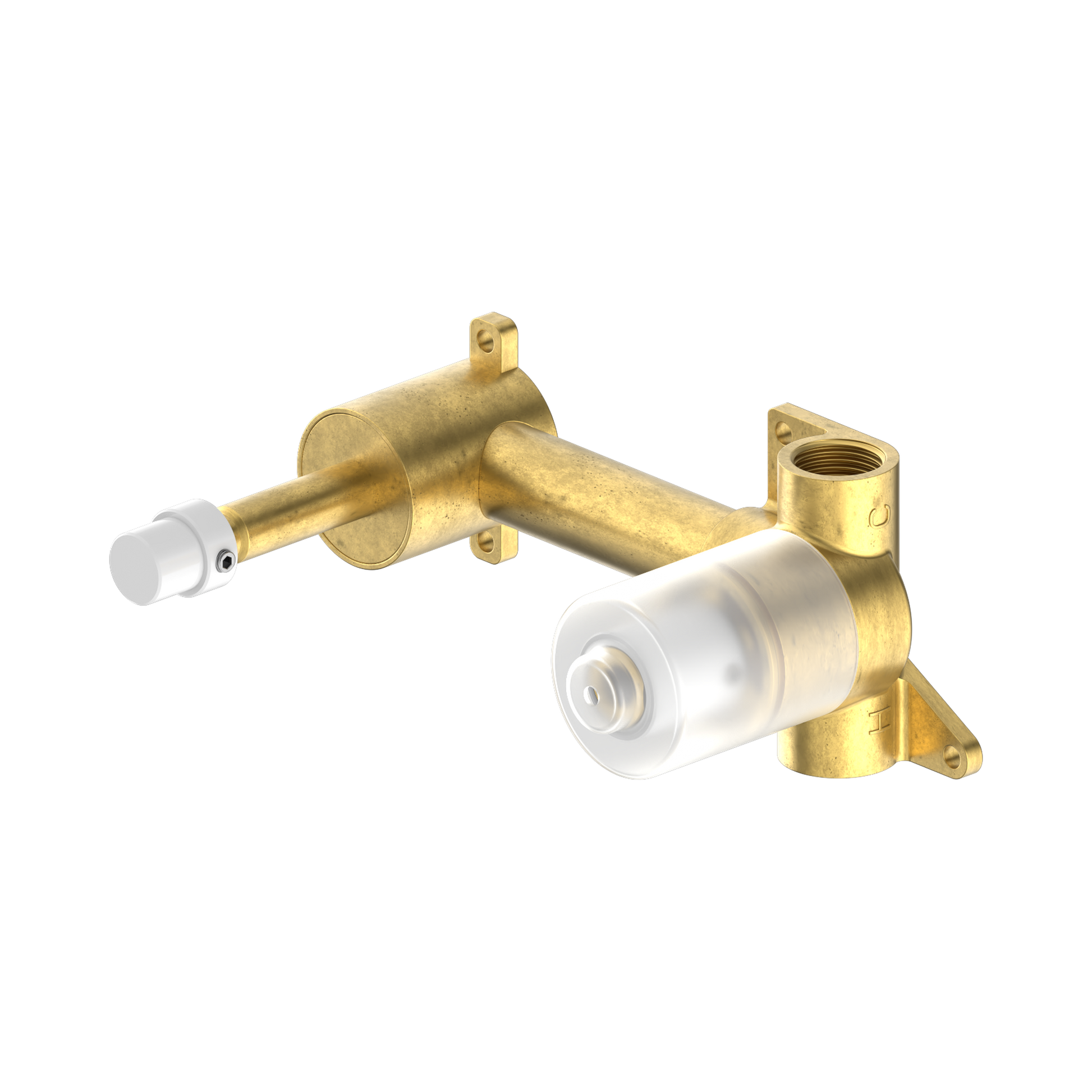 Nero Kara/Opal Progressive Wall Basin Set Body Only