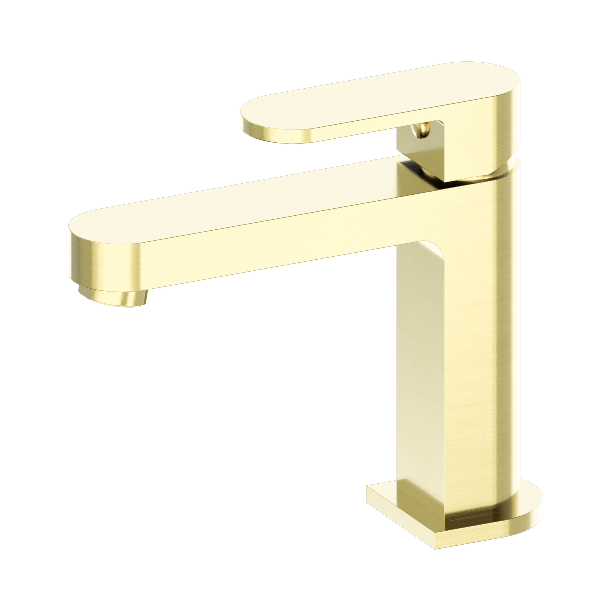 Nero Ecco Basin Mixer, Brushed Gold