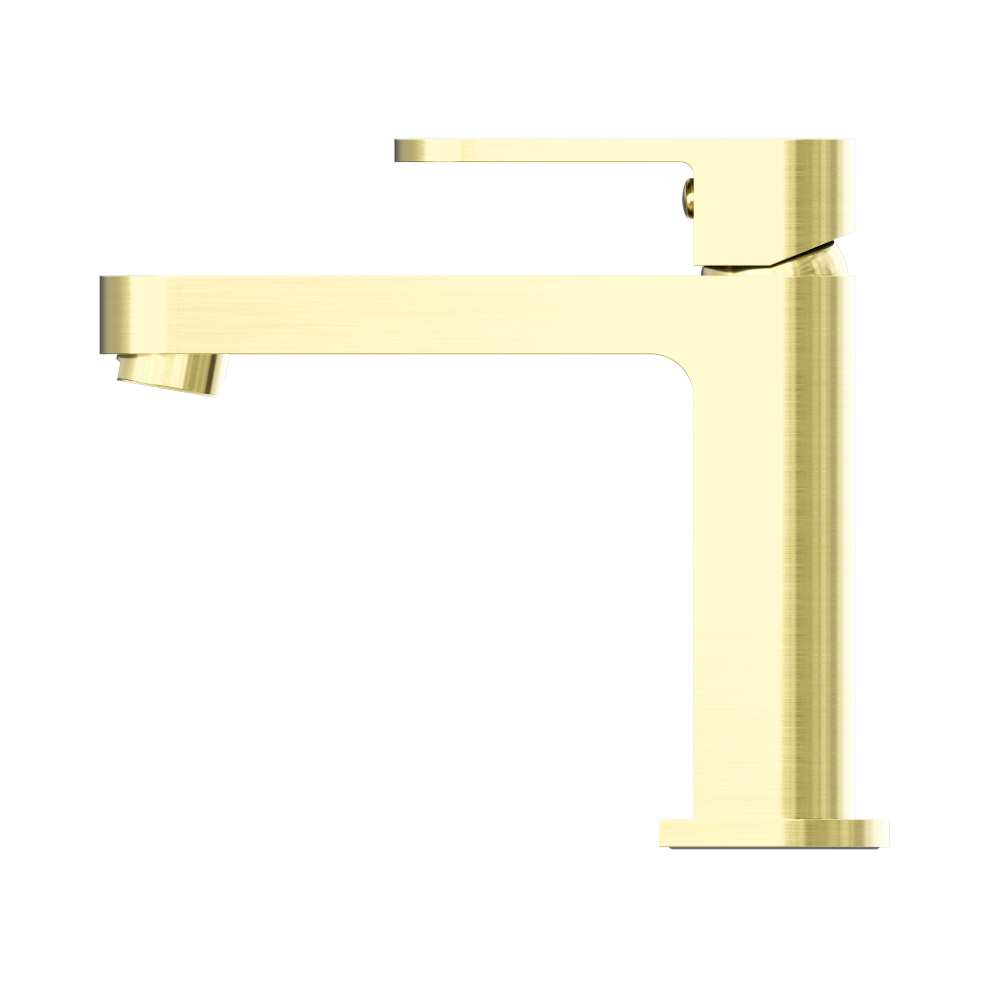 Nero Ecco Basin Mixer, Brushed Gold