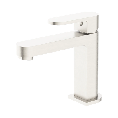 Nero Ecco Basin Mixer, Brushed Nickel