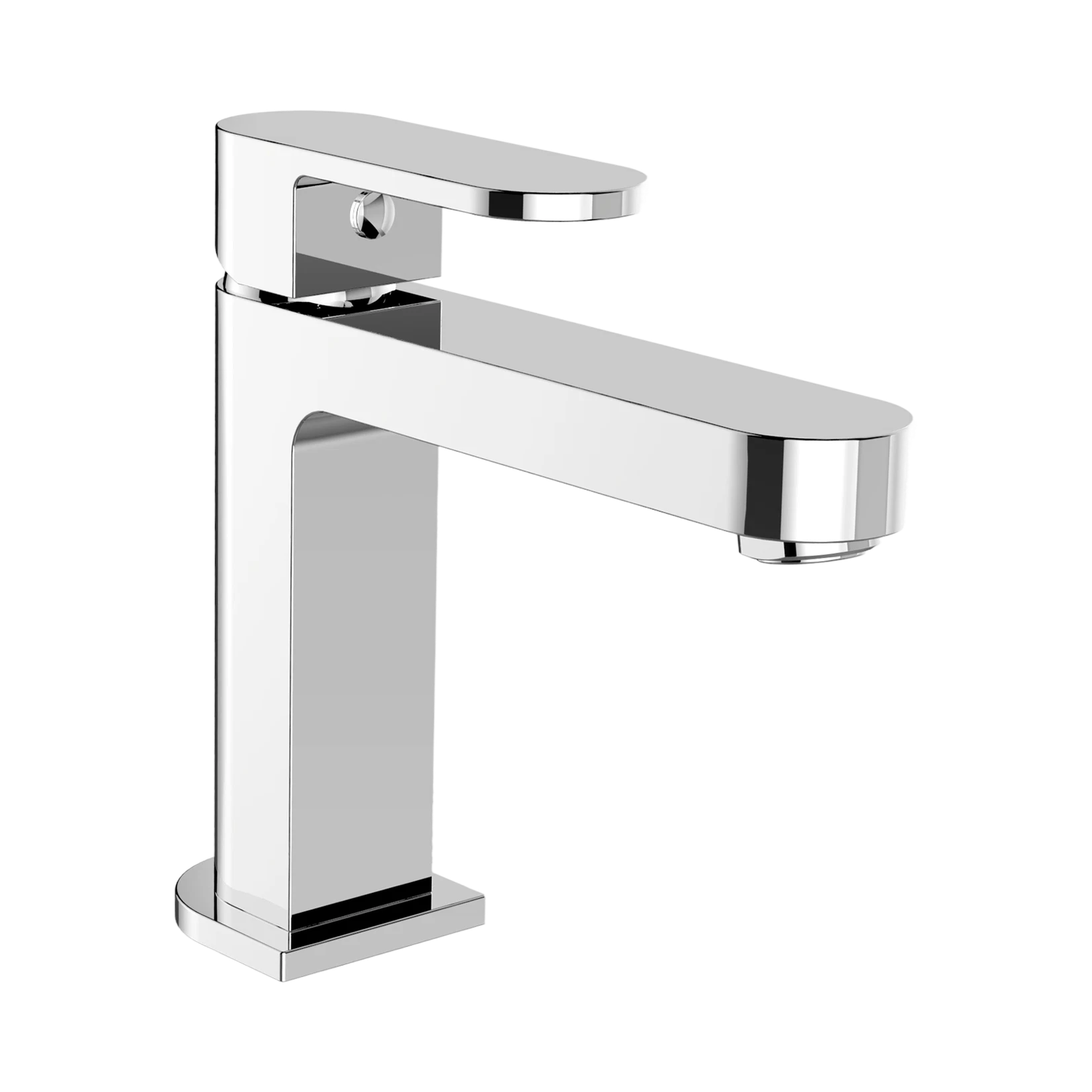 Nero Ecco Basin Mixer, Chrome