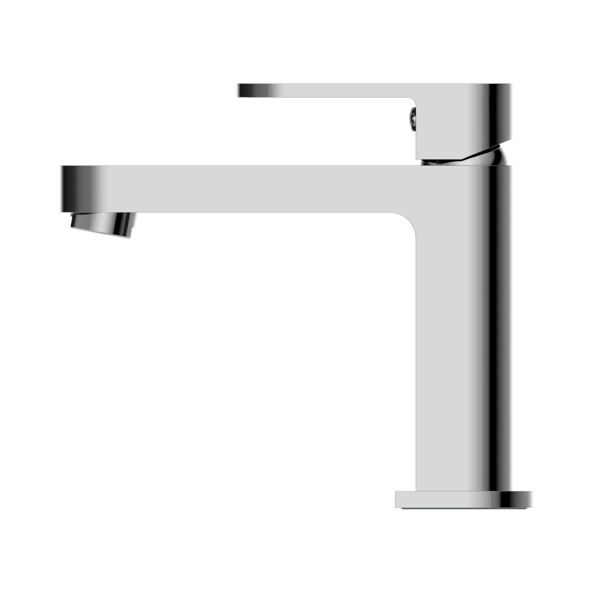 Nero Ecco Basin Mixer, Chrome