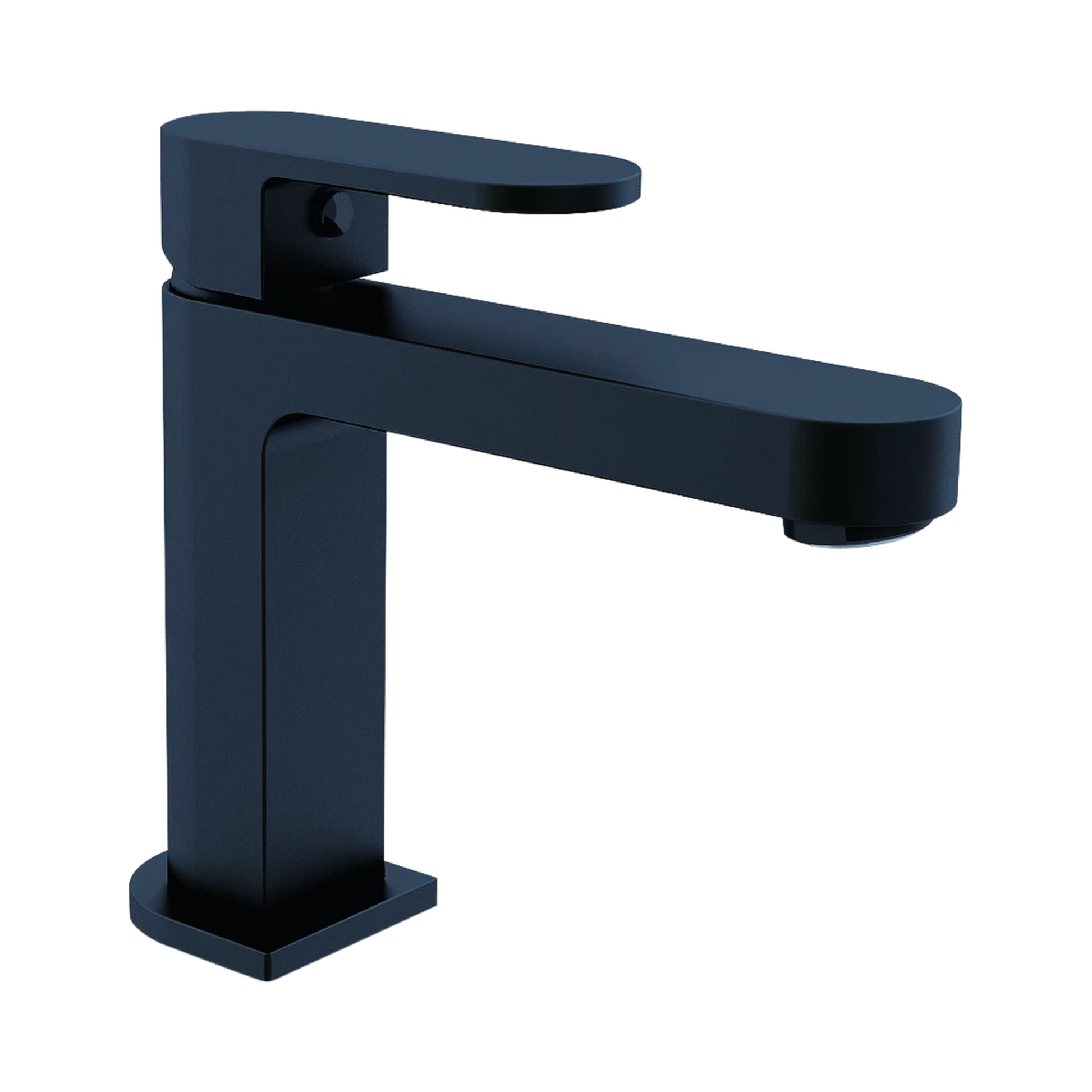 Nero Ecco Basin Mixer, Matte Black