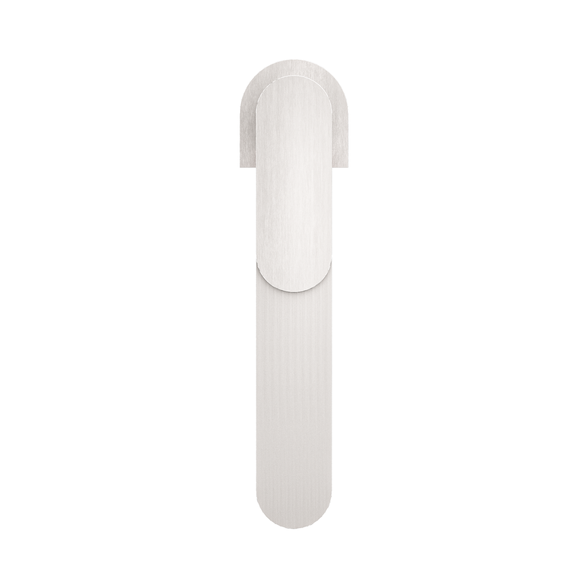 Nero Ecco Tall Basin Mixer, Brushed Nickel
