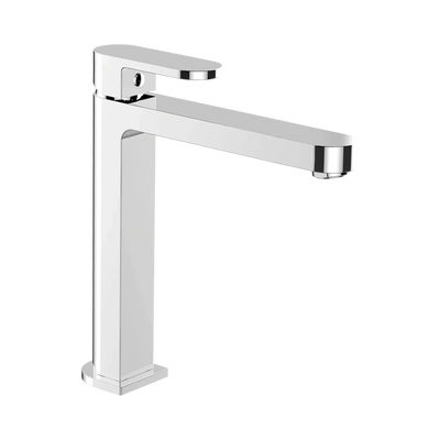 Nero Ecco Tall Basin Mixer, Chrome