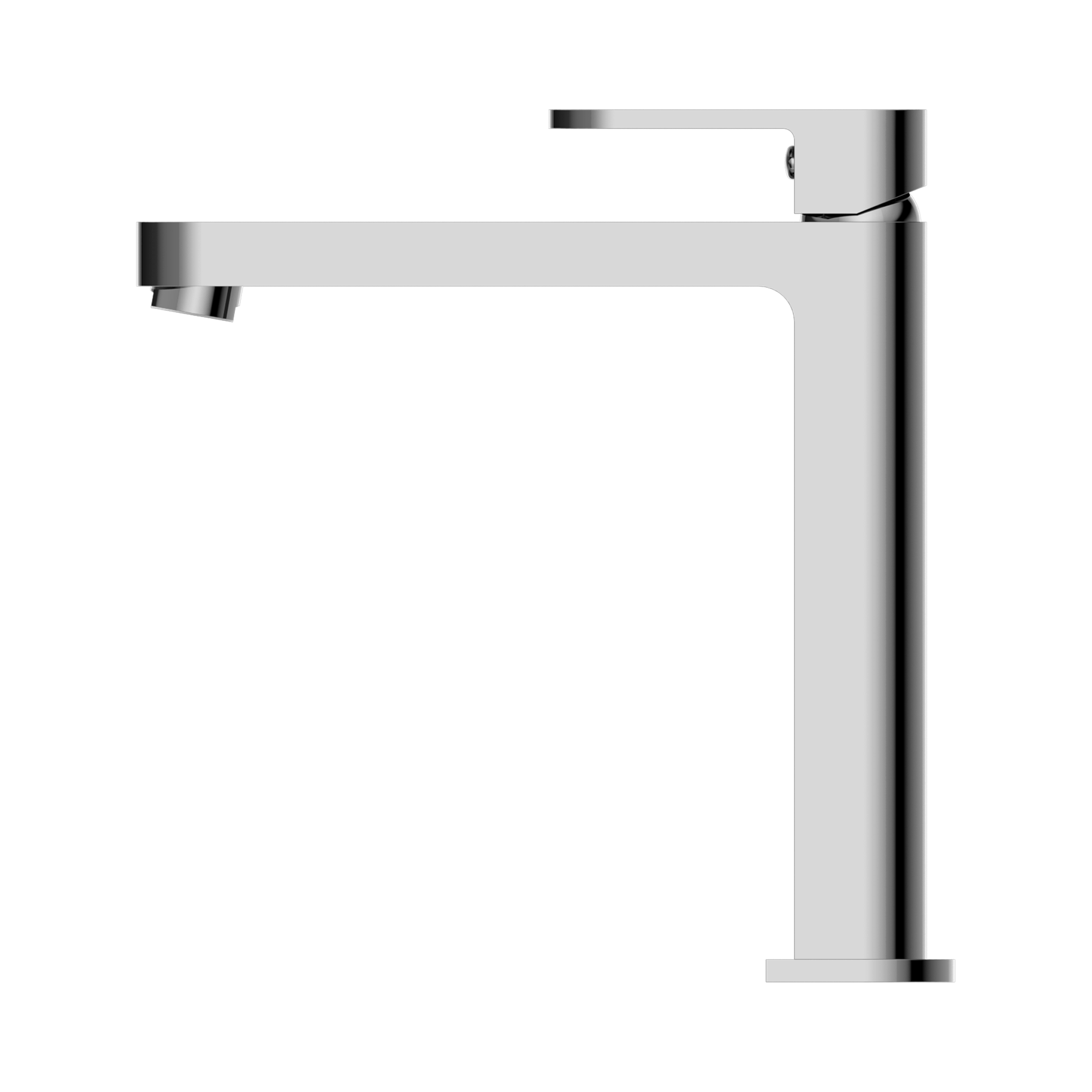 Nero Ecco Tall Basin Mixer, Chrome