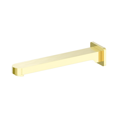 Nero Ecco Fixed Bath Spout Only, Brushed Gold