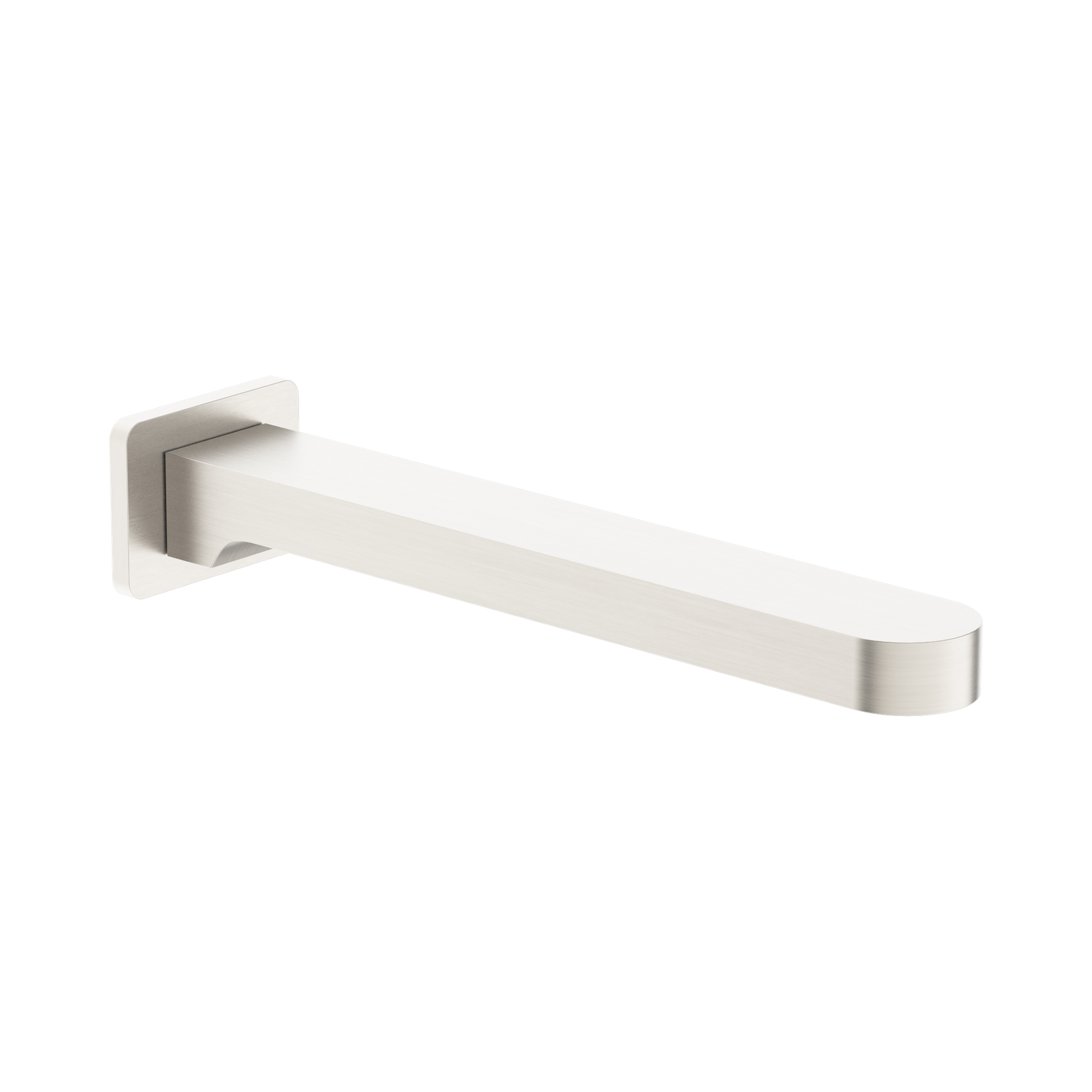 Nero Ecco Fixed Bath Spout Only, Brushed Nickel