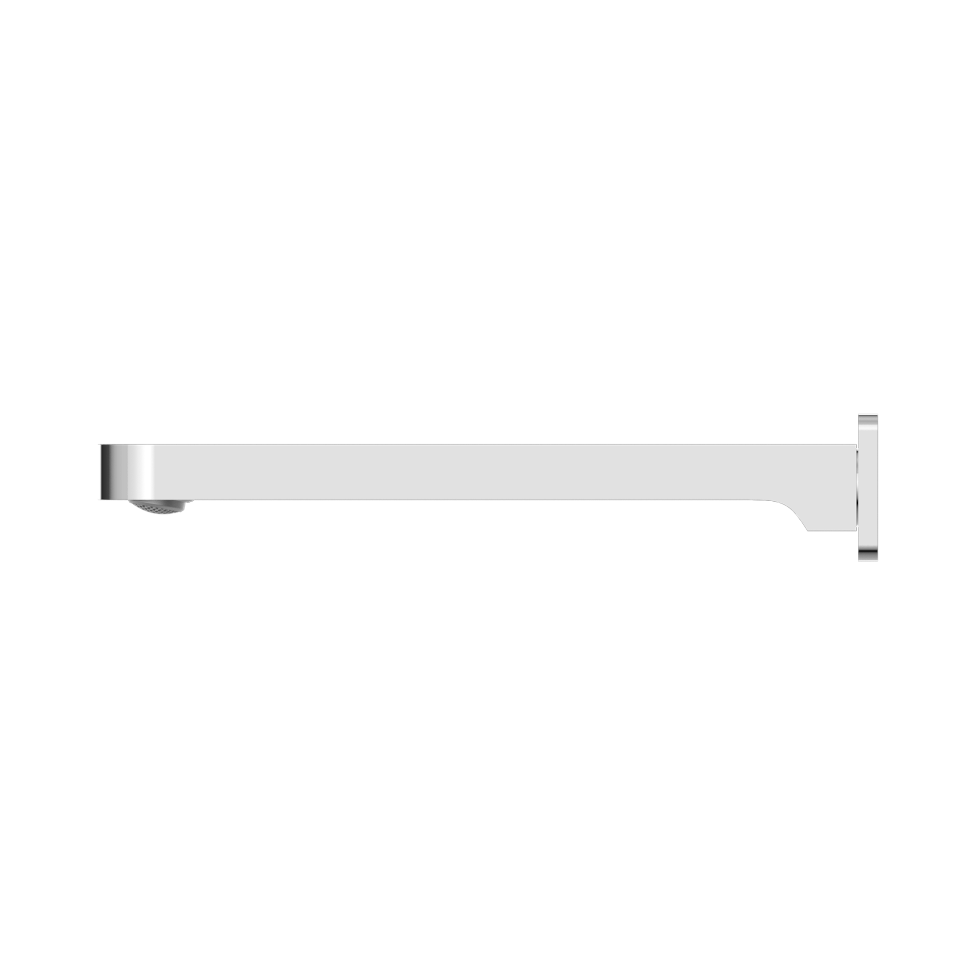 Nero Ecco Fixed Bath Spout Only, Chrome