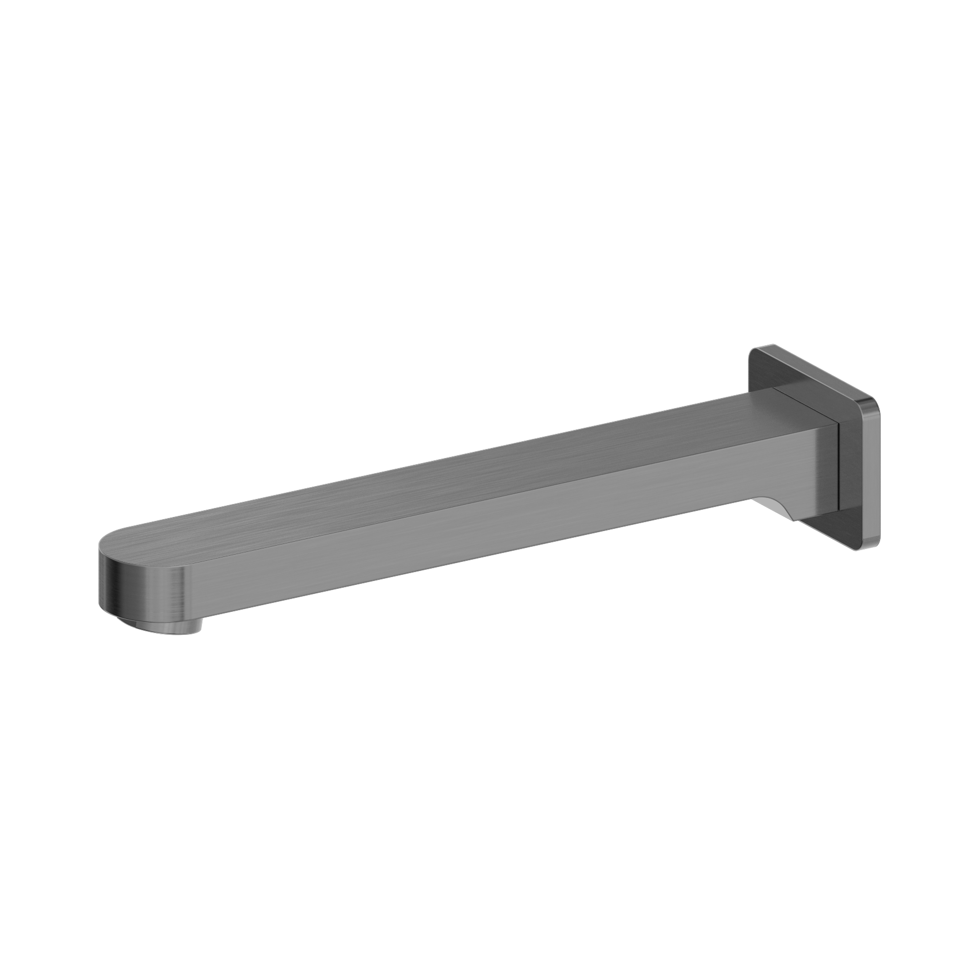 Nero Ecco Fixed Bath Spout Only, Gun Metal
