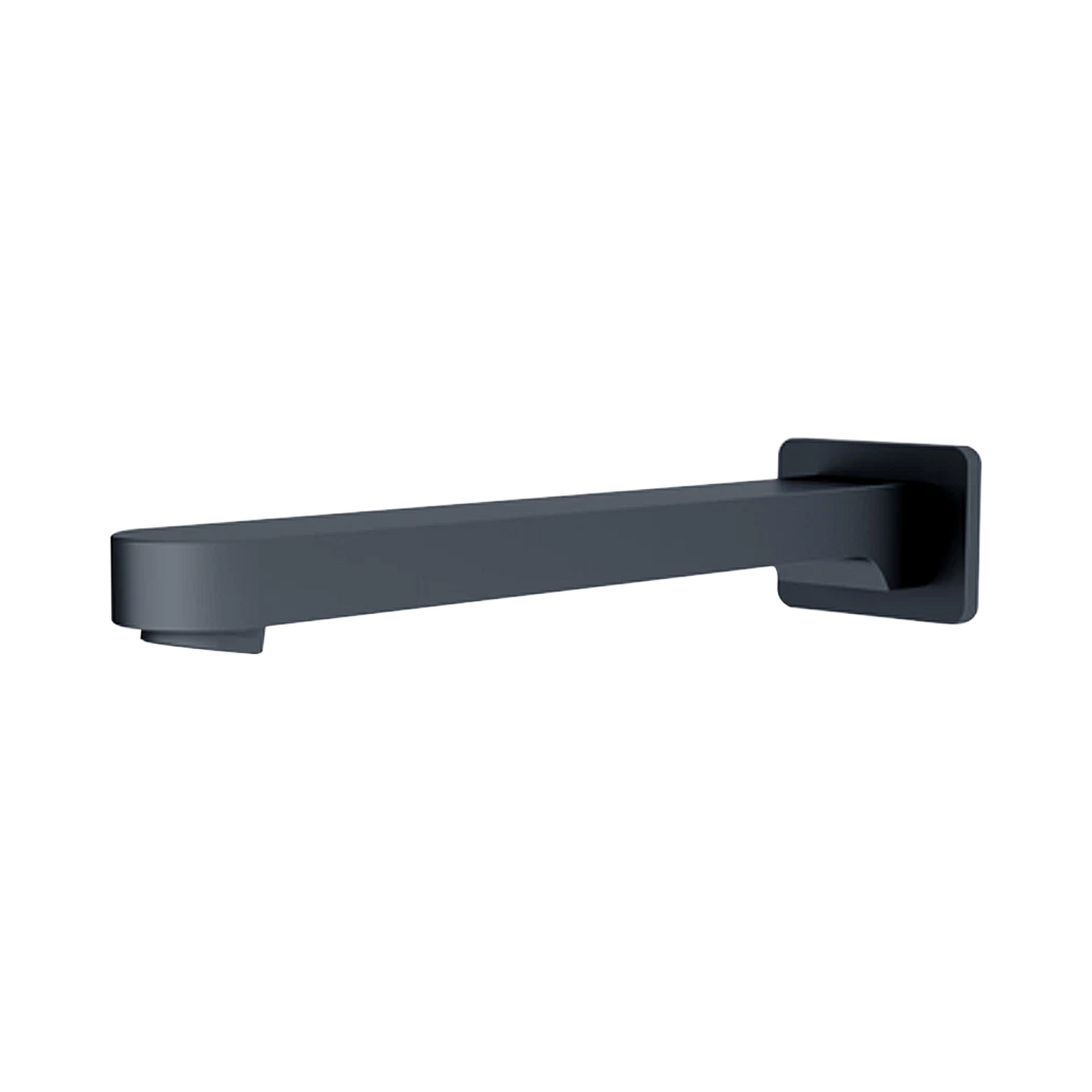 Nero Ecco Fixed Bath Spout Only, Matte Black