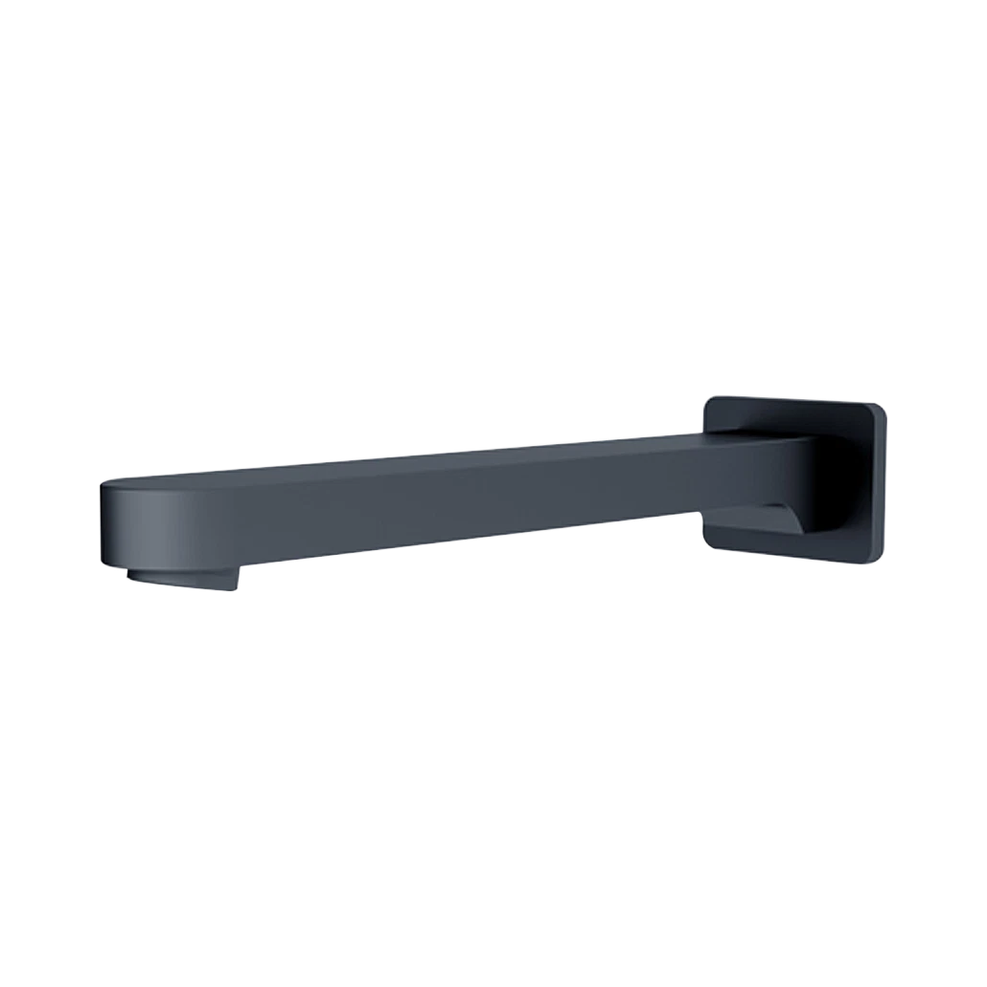 Nero Ecco Fixed Bath Spout Only, Matte Black