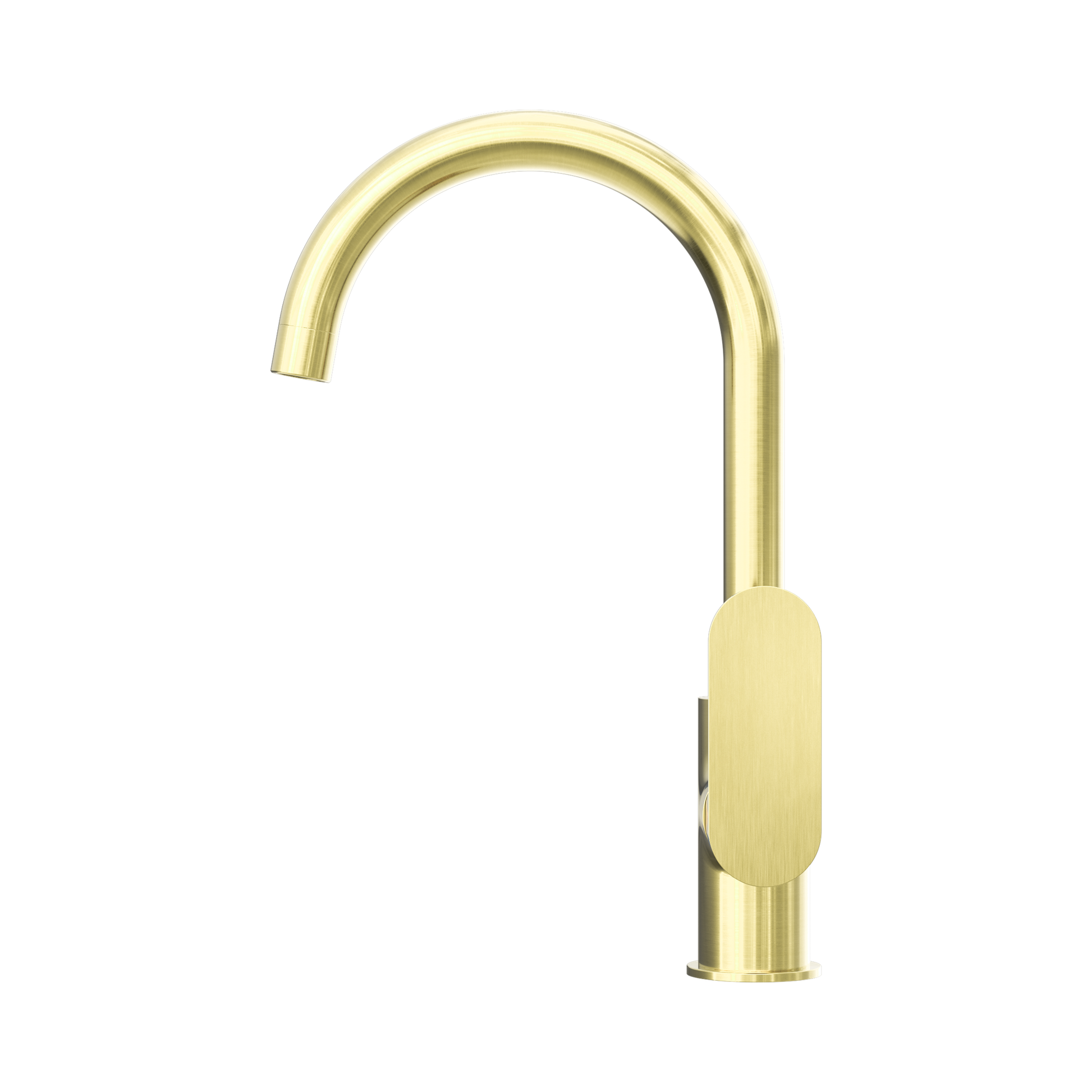 Nero Ecco Kitchen Mixer, Brushed Gold