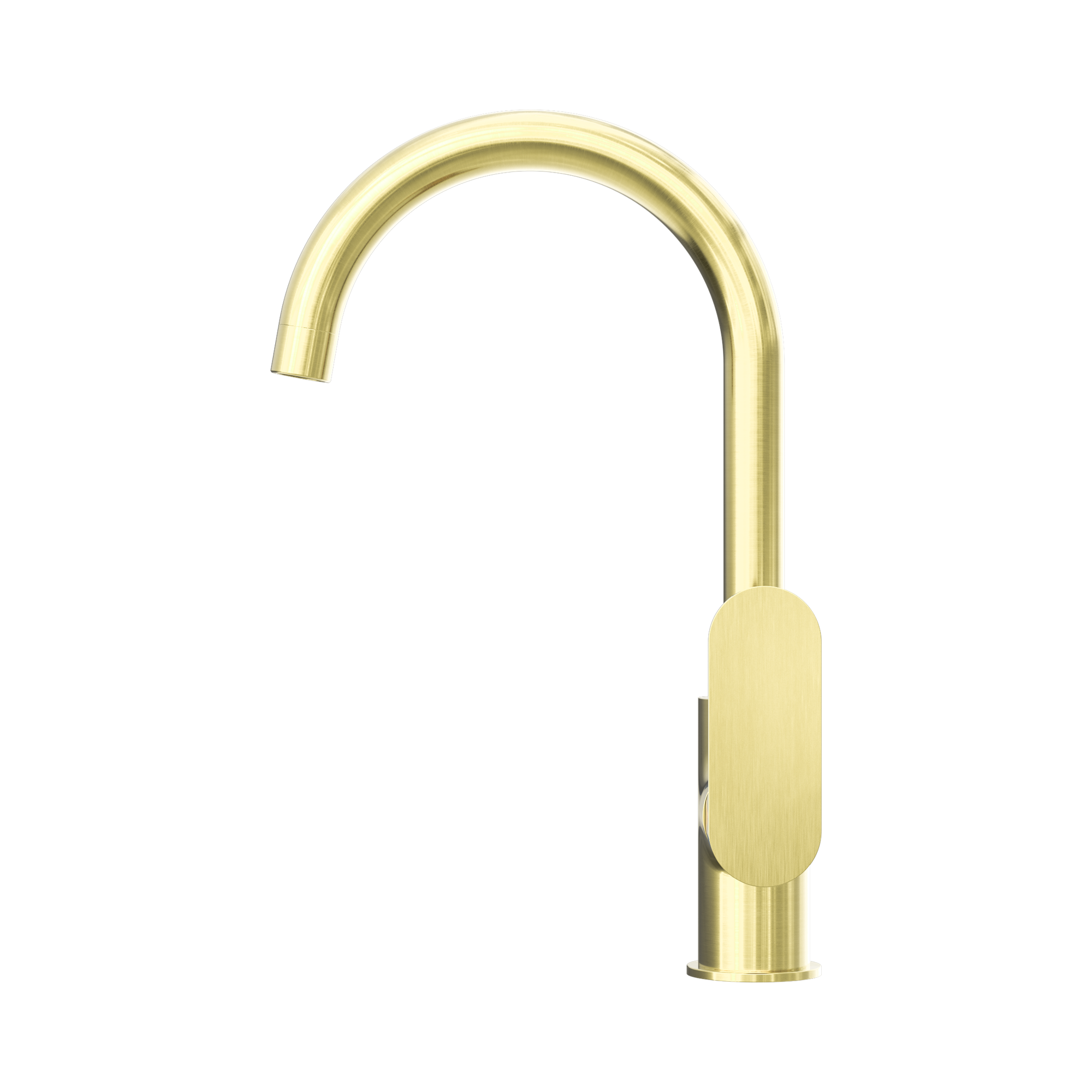 Nero Ecco Kitchen Mixer, Brushed Gold