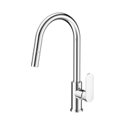 Nero Ecco Pull Out Sink Mixer, Chrome