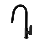 Nero Ecco Pull Out Sink Mixer, Matte Black