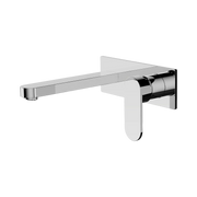 Nero Ecco Wall Mixer Set, Chrome