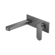 Nero Ecco Wall Mixer Set, Gun Metal