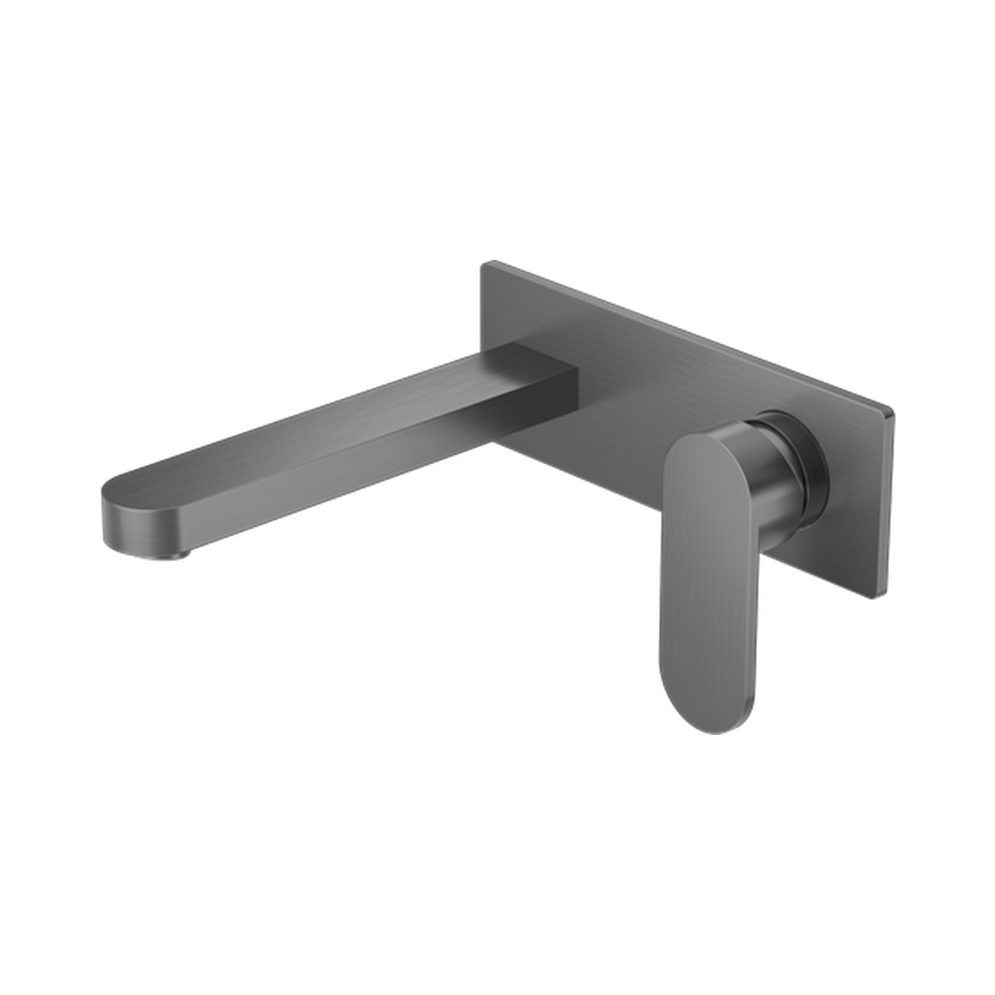 Nero Ecco Wall Mixer Set, Gun Metal