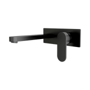 Nero Ecco Wall Mixer Set, Matte Black