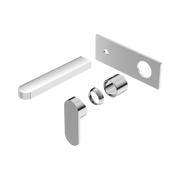 Nero Ecco Wall Mixer Set Trim Kits Only, Chrome