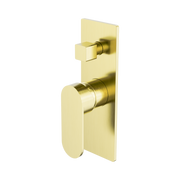 Nero Ecco Diverter Mixer, Brushed Gold