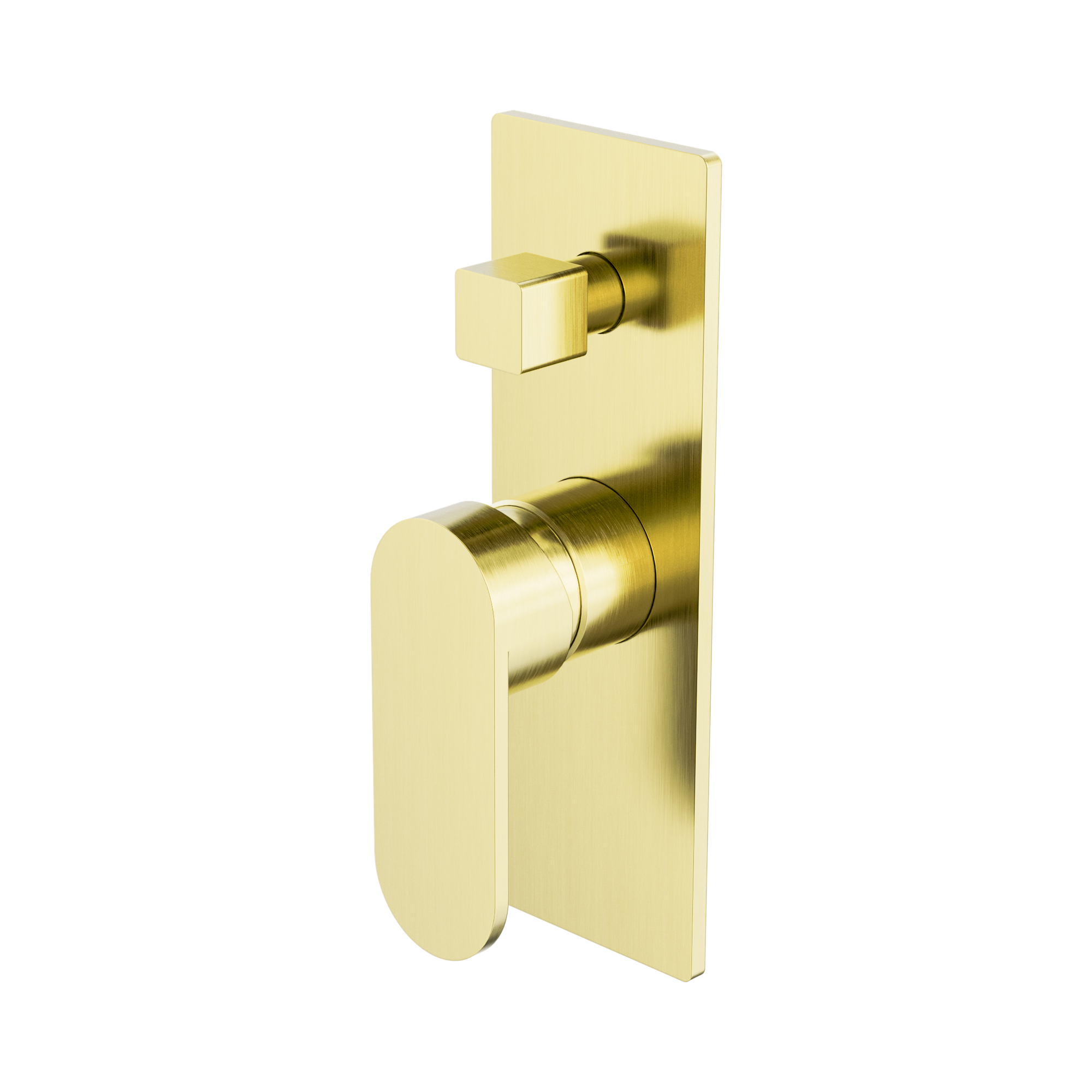 Nero Ecco Diverter Mixer, Brushed Gold