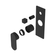 Nero Ecco Diverter Mixer Trim Kits Only, Matte Black