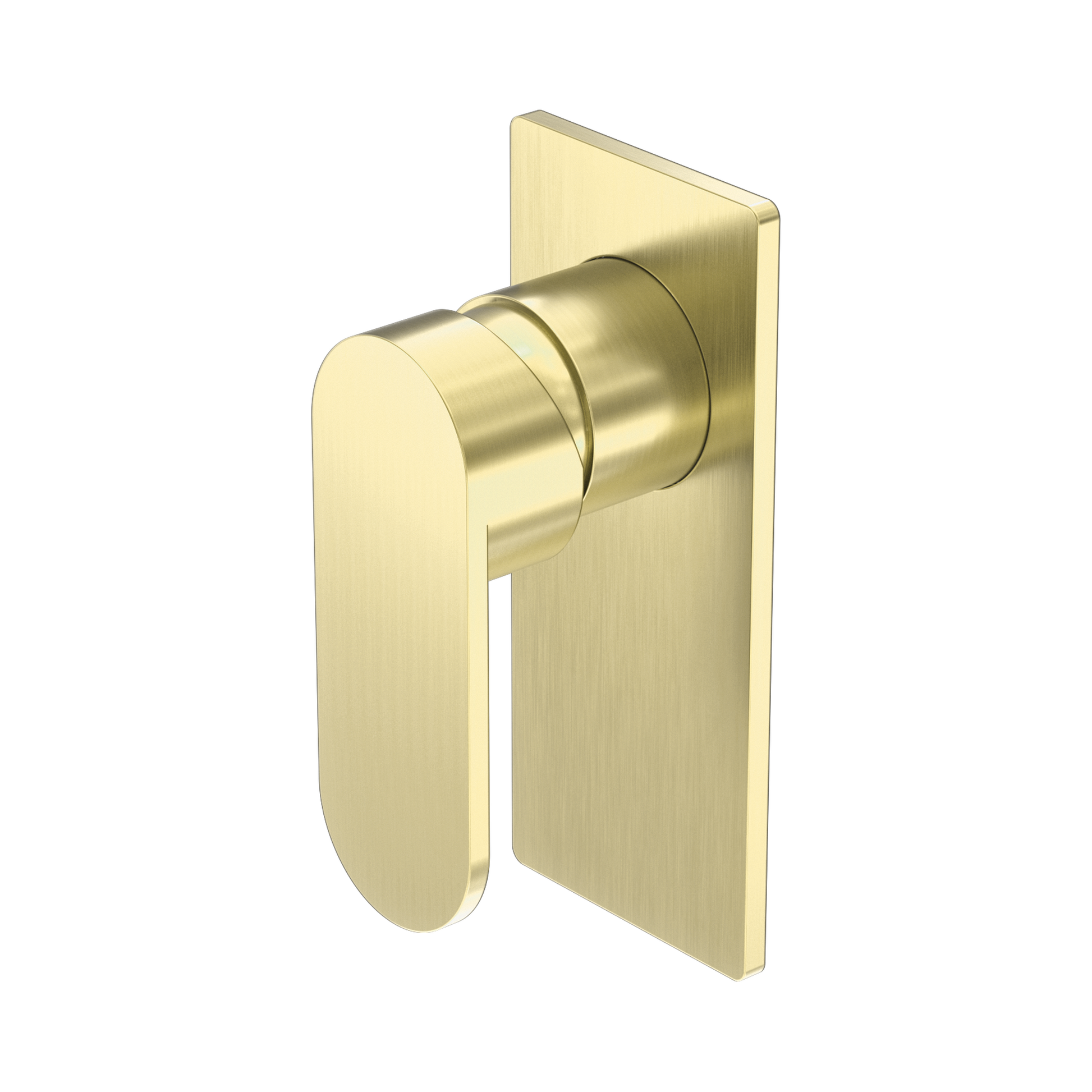 Nero Ecco Wall/Shower Mixer, Brushed Gold