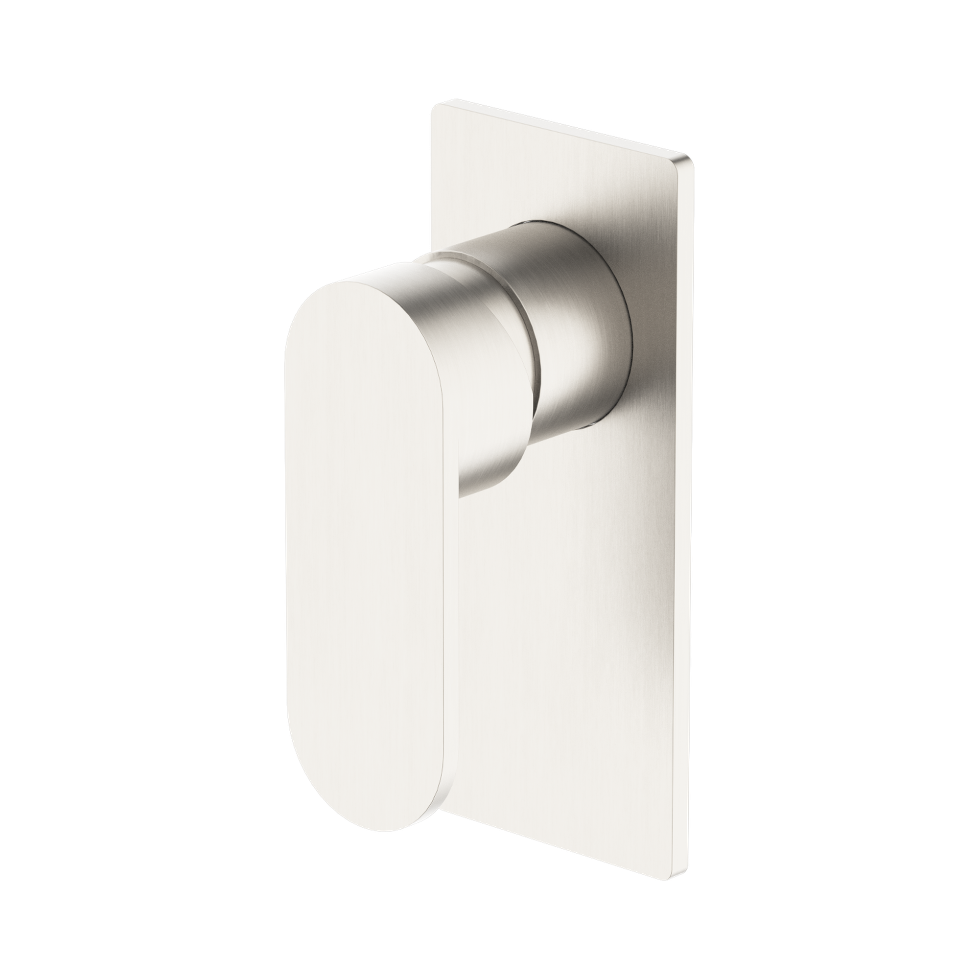 Nero Ecco Wall/Shower Mixer, Brushed Nickel