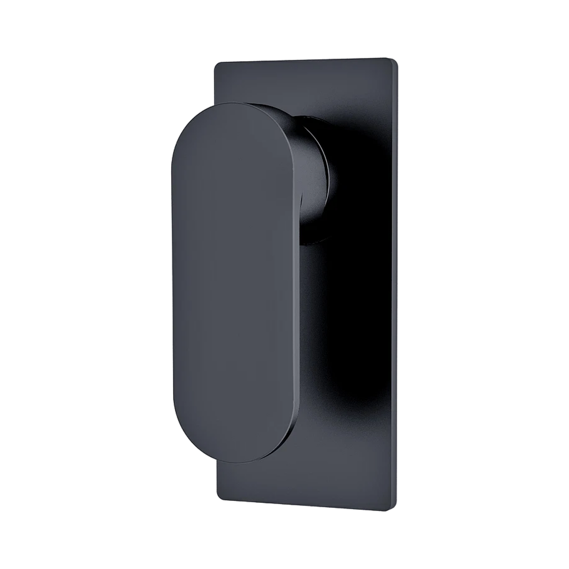 Nero Ecco Wall/Shower Mixer, Matte Black