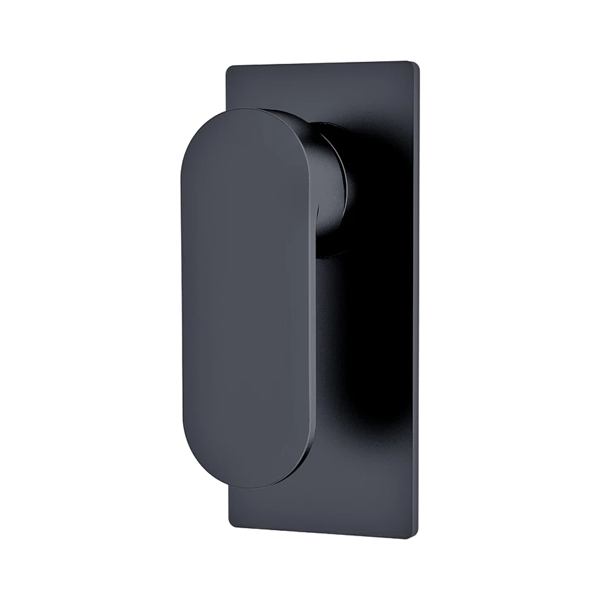 Nero Ecco Wall/Shower Mixer, Matte Black