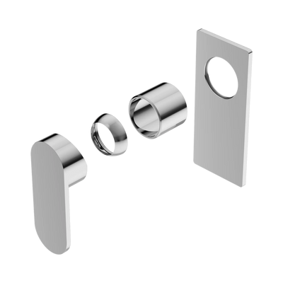 Nero Ecco Shower Mixer Trim Kits Only, Chrome
