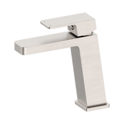 Nero Celia Basin Mixer Angle Spout, Brushed Nickel