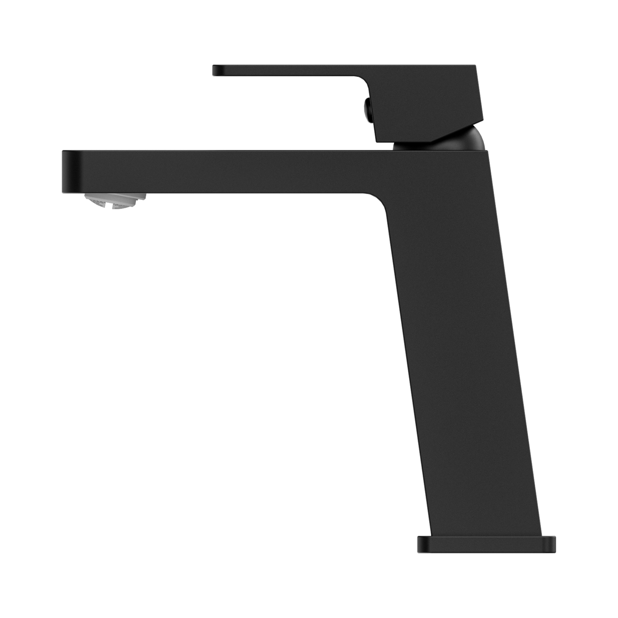 Nero Celia Basin Mixer Angle Spout, Matte Black