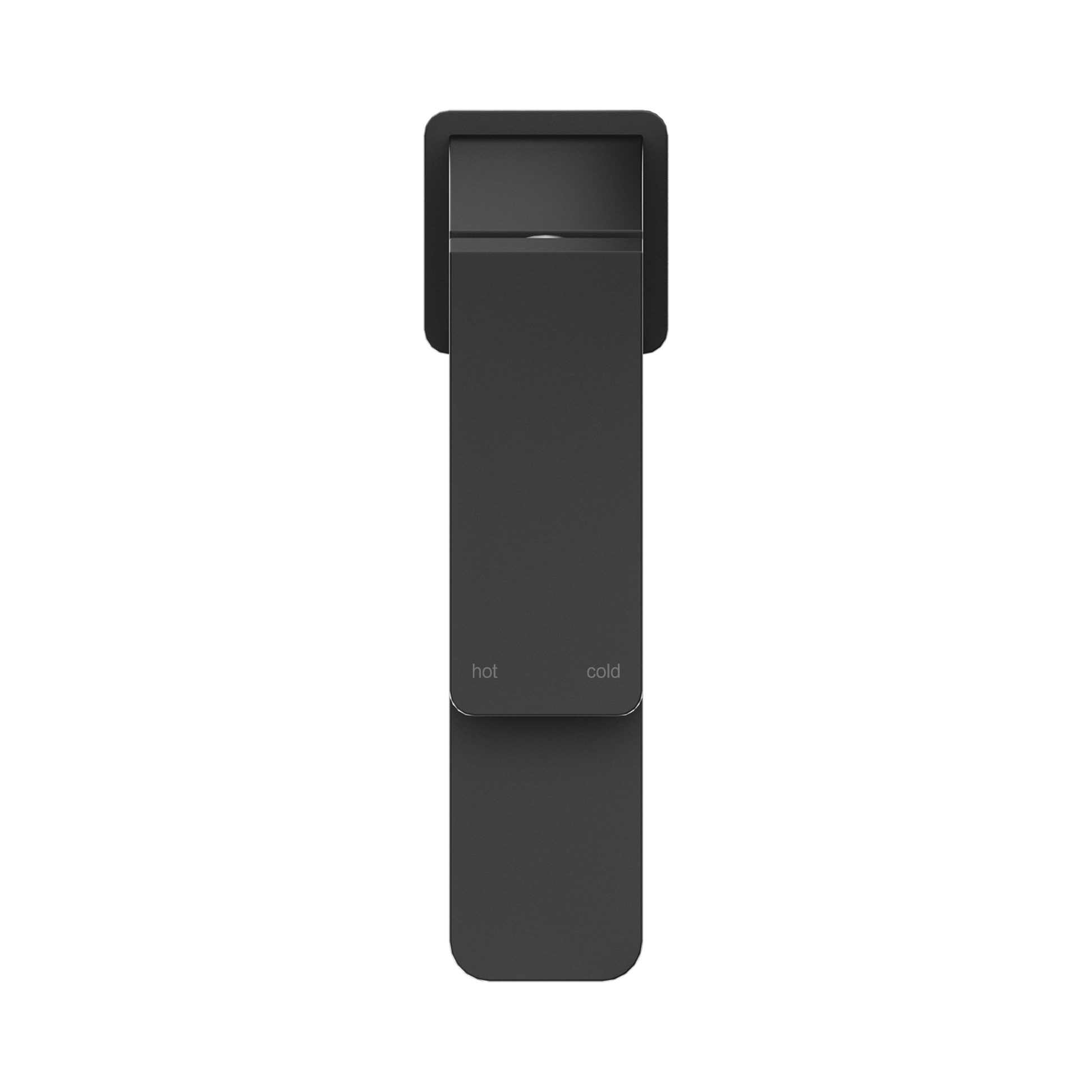 Nero Celia Basin Mixer Angle Spout, Matte Black
