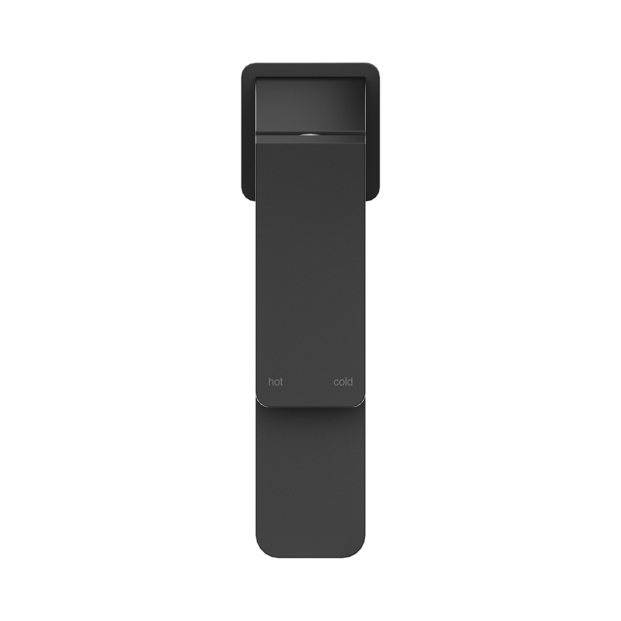 Nero Celia Basin Mixer Angle Spout, Matte Black