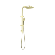Nero Celia Twin Shower, Brushed Gold