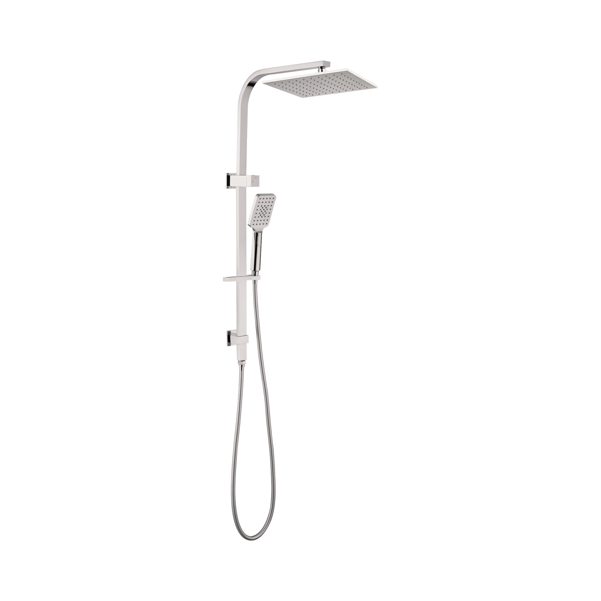 Nero Celia Twin Shower, Brushed Nickel