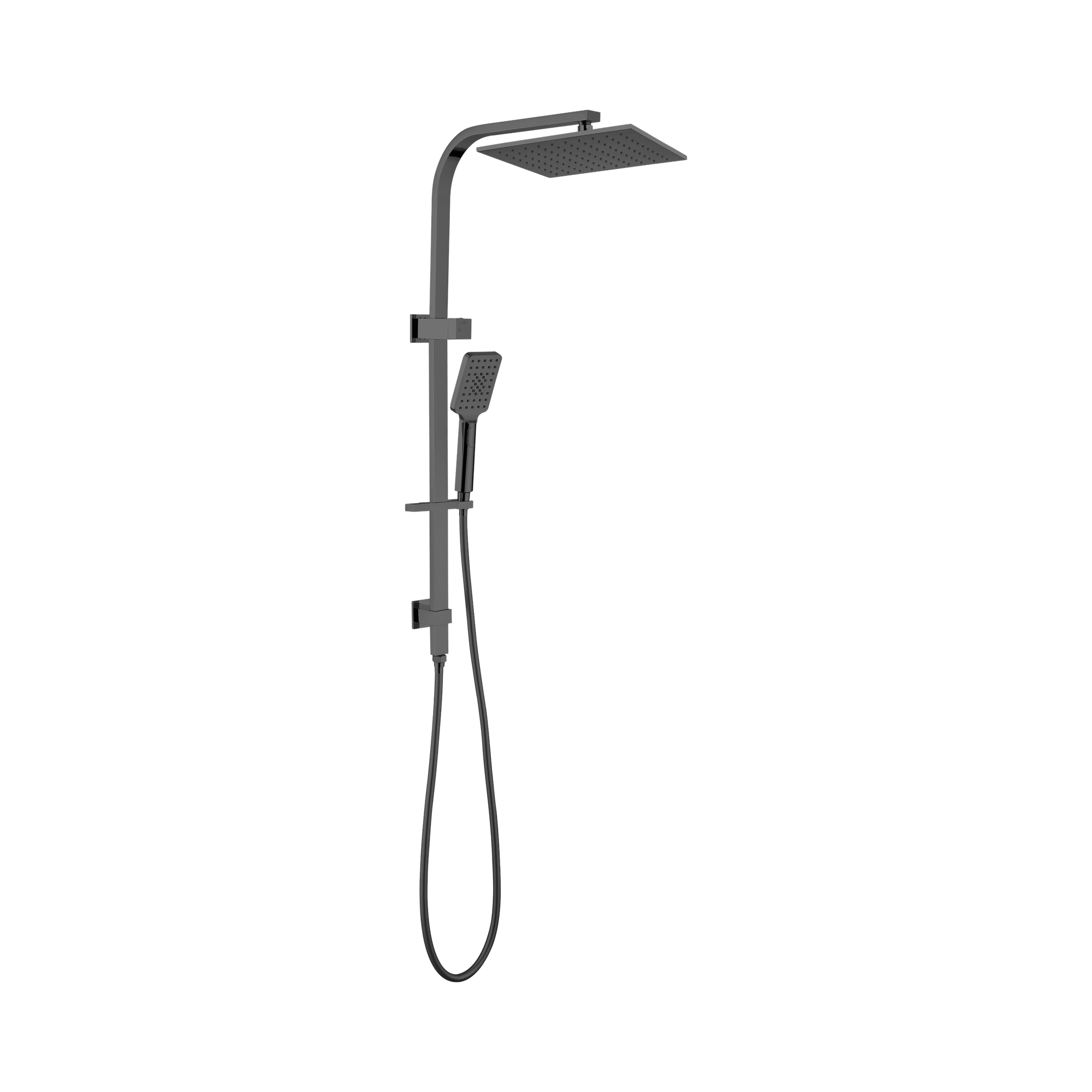 Nero Celia Twin Shower, Gun Metal