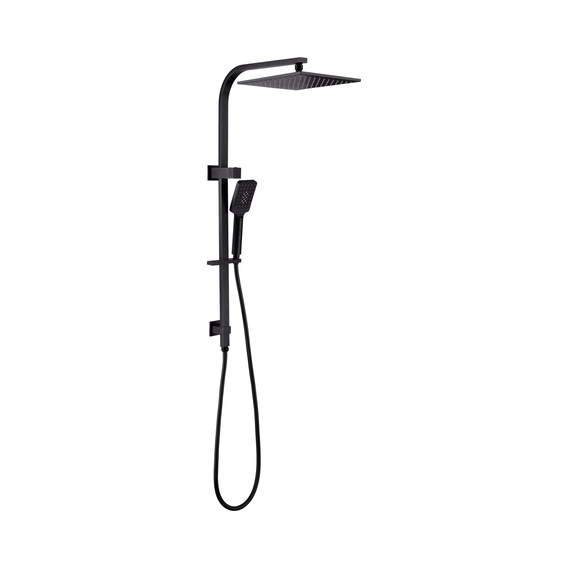 Nero Celia Twin Shower, Matte Black