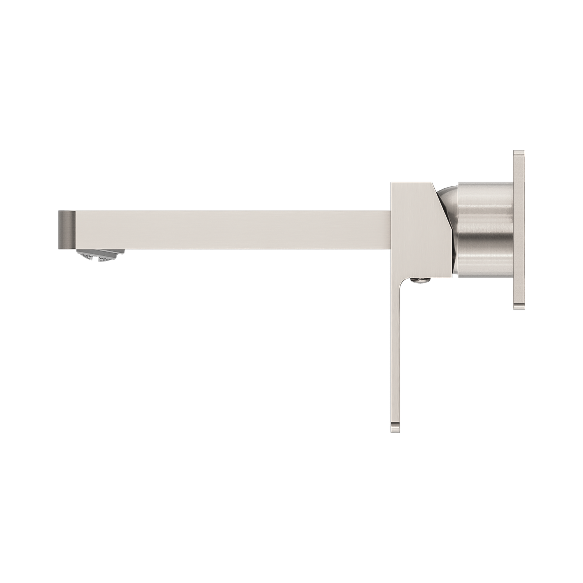 Nero Celia Wall Mixer Set, Brushed Nickel