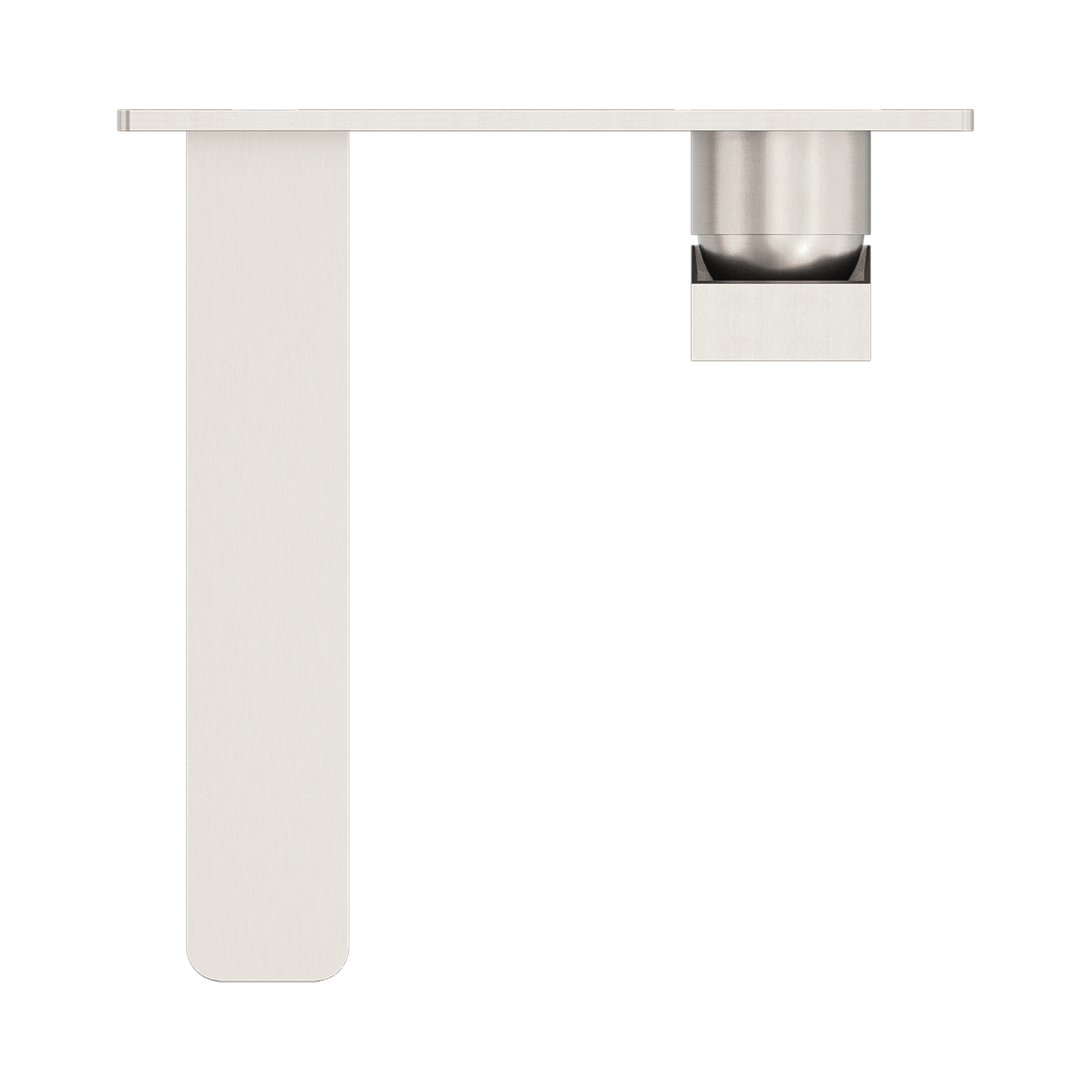 Nero Celia Wall Mixer Set, Brushed Nickel